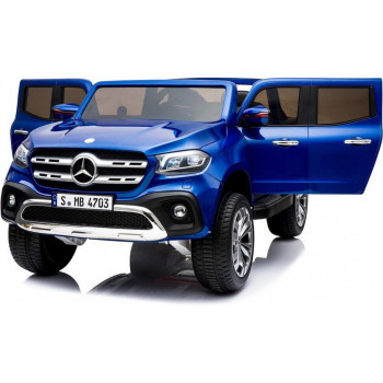 Двухместный электромобиль Mercedes Benz X-Class ХМХ 606 (Синий, краска)