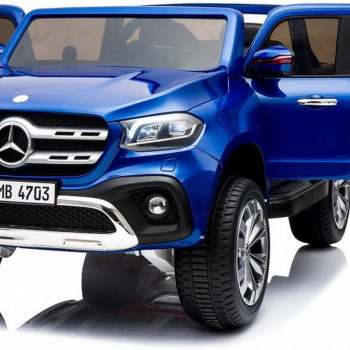 Двухместный электромобиль Mercedes Benz X-Class ХМХ 606 (Синий, краска)