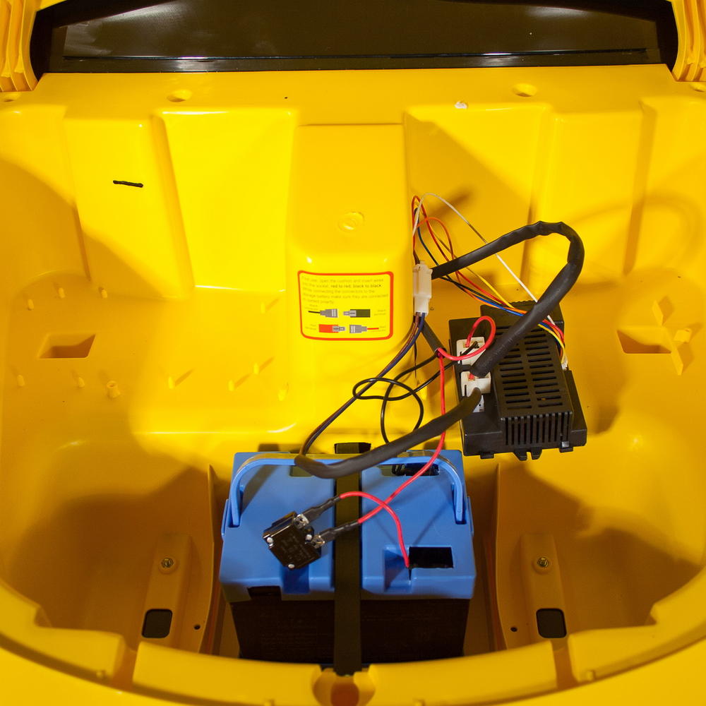 Детский электромобиль Porshe Cayman YSA021-24V (180 W) Желтый краска