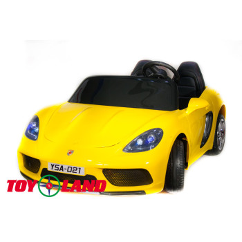 Детский электромобиль Porshe Cayman YSA021 Желтый