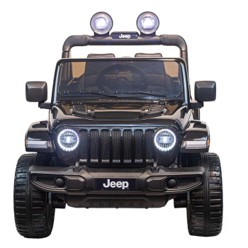Детский электромобиль джип Jeep Rubicon DK-JWR555 Черный