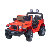 Детский электромобиль джип Jeep Rubicon DK-JWR555 Красный