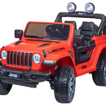 Детский электромобиль джип Jeep Rubicon DK-JWR555 Красный