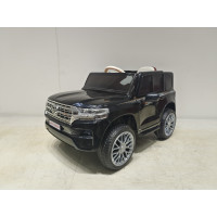 Детский электромобиль джип Toyota LC200 черный