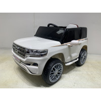 Детская машина джип Toyota LC200 белая
