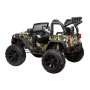 Детский электромобиль Jeep 24V JC666 Хаки зеленый краска