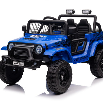 Электромобиль Jeep Rubicon ХМХ 637 Синий