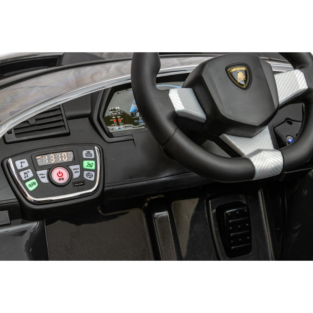 Детская машина Lamborghini 6726R Серая, с пультом