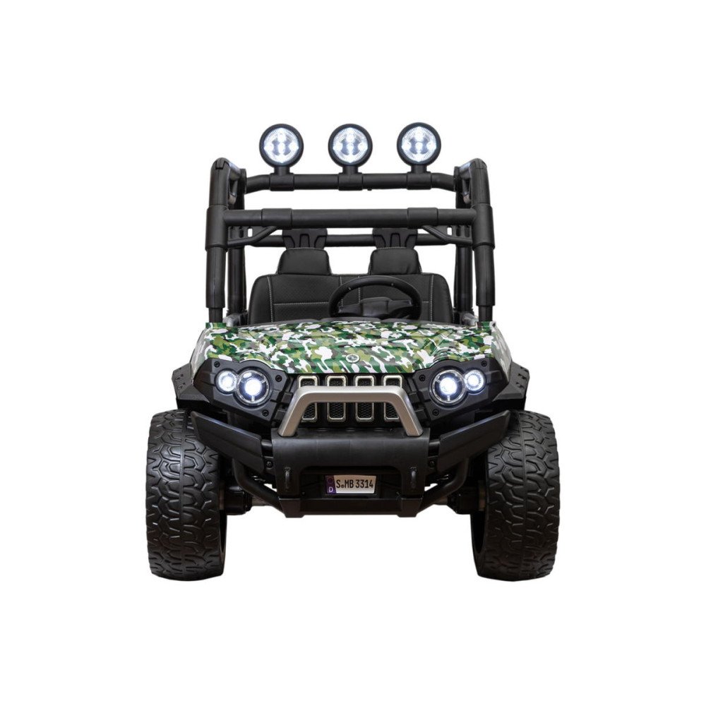 Электромобиль багги YEG 3314 Камуфляж на резиновых колесах, с пультом