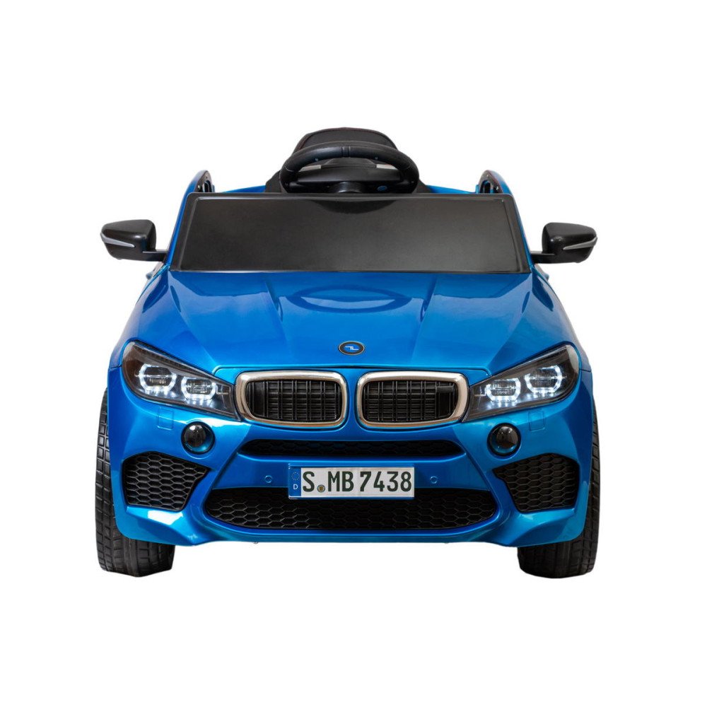 Детский электромобиль джип BMW X6 mini YEP7438 Синий краска