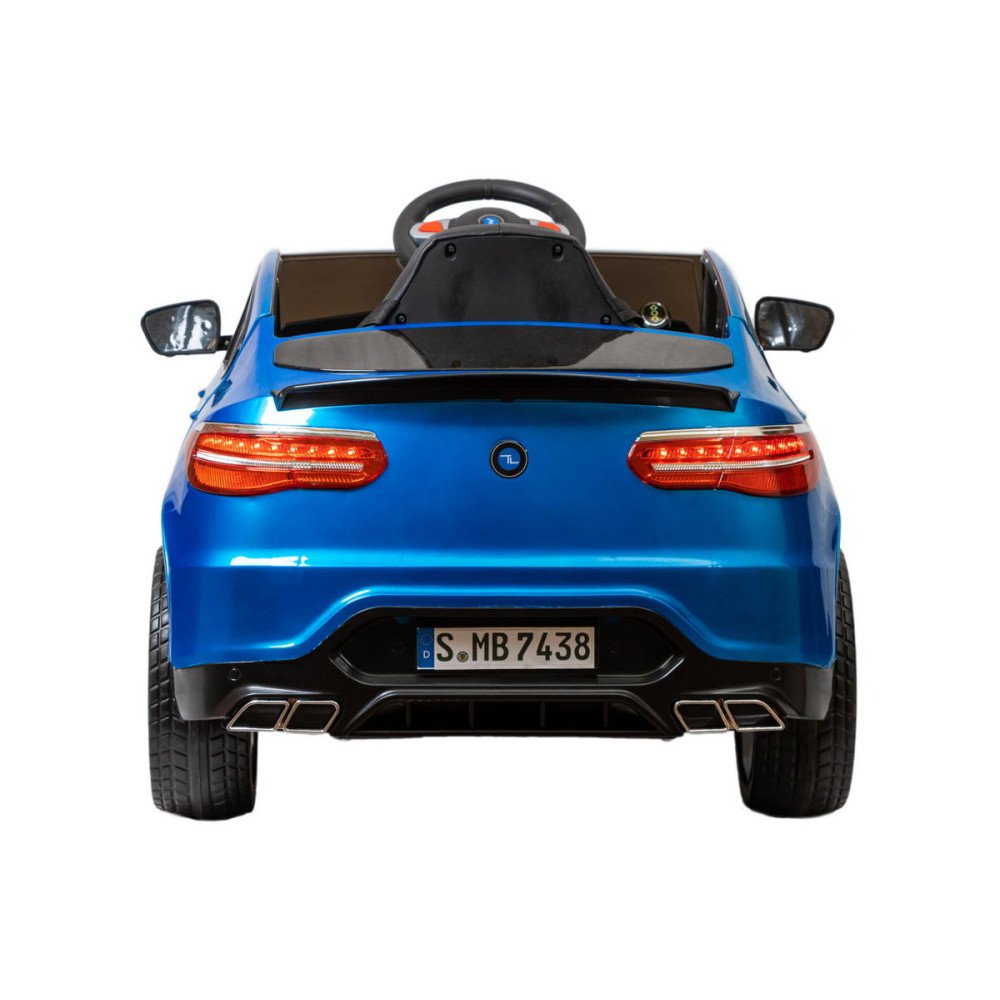 Детский электромобиль джип BMW X6 mini YEP7438 Синий краска