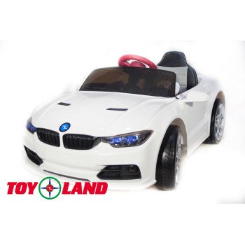 Электромобиль детский BMW 3 BBH718B Белый