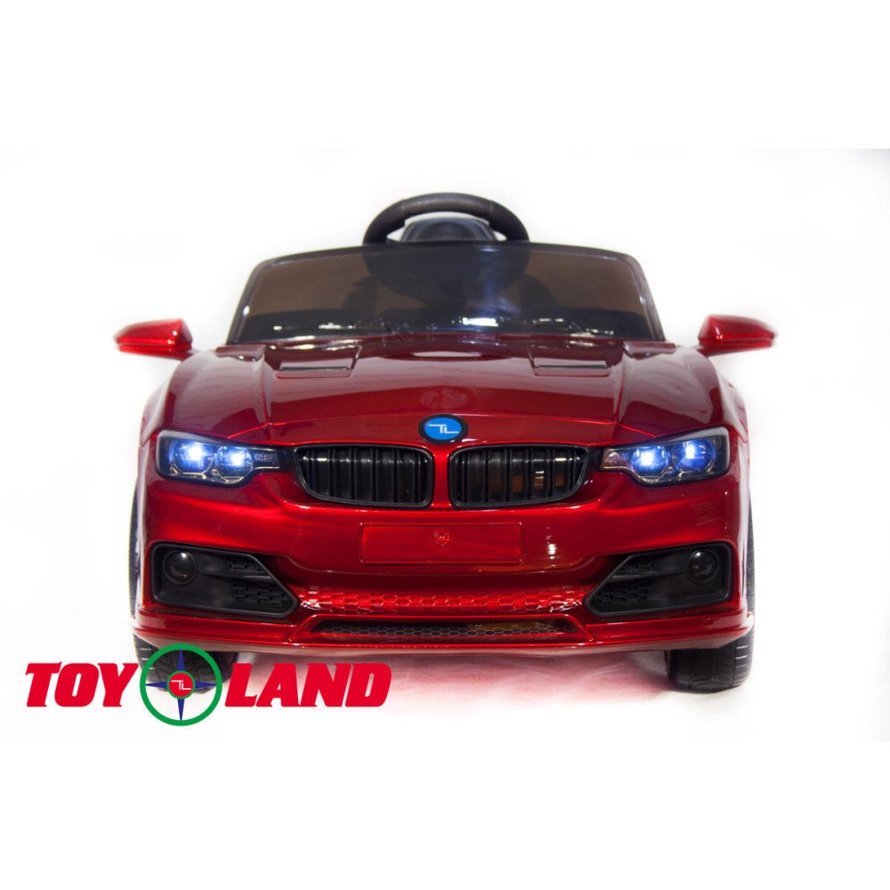 Электромобиль детский BMW 3 BBH718B Красный краска