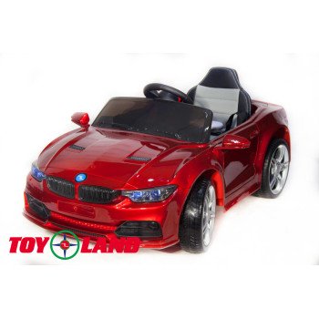 Электромобиль детский BMW 3 BBH718B Красный краска