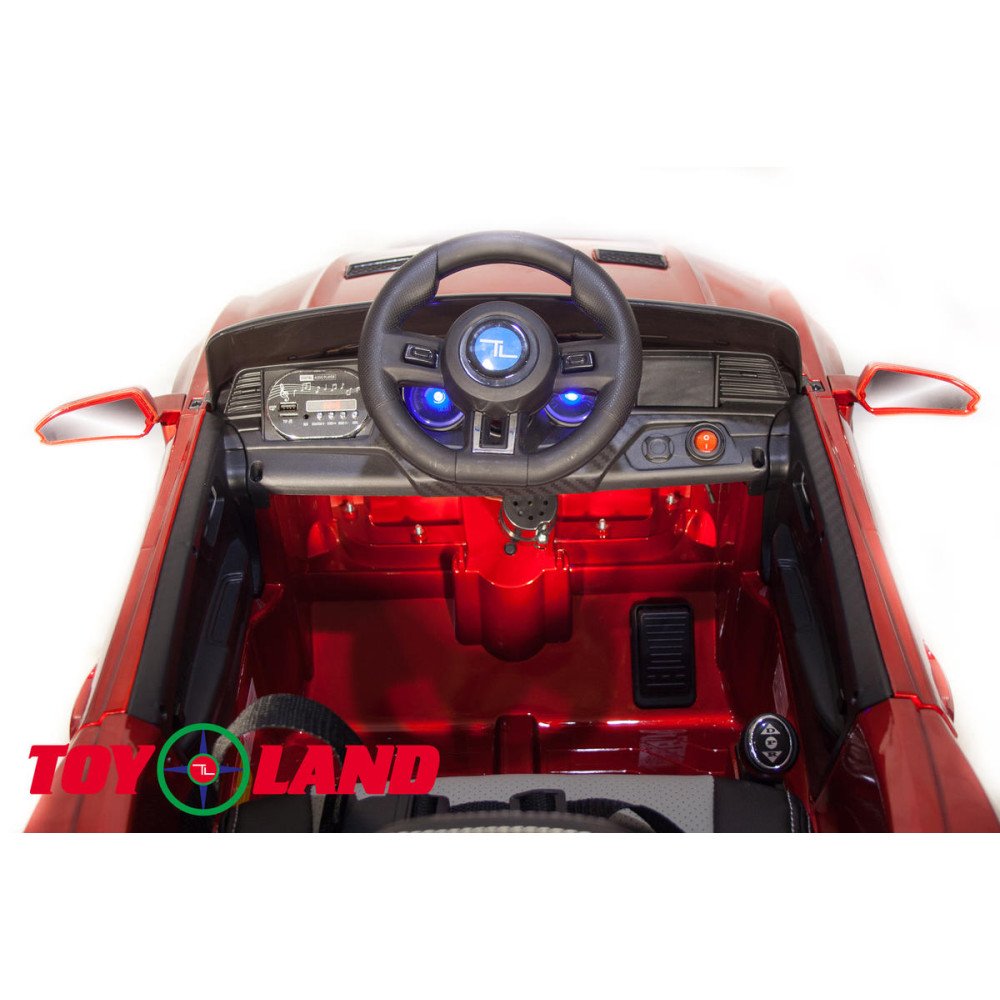 Электромобиль детский BMW 3 BBH718B Красный краска