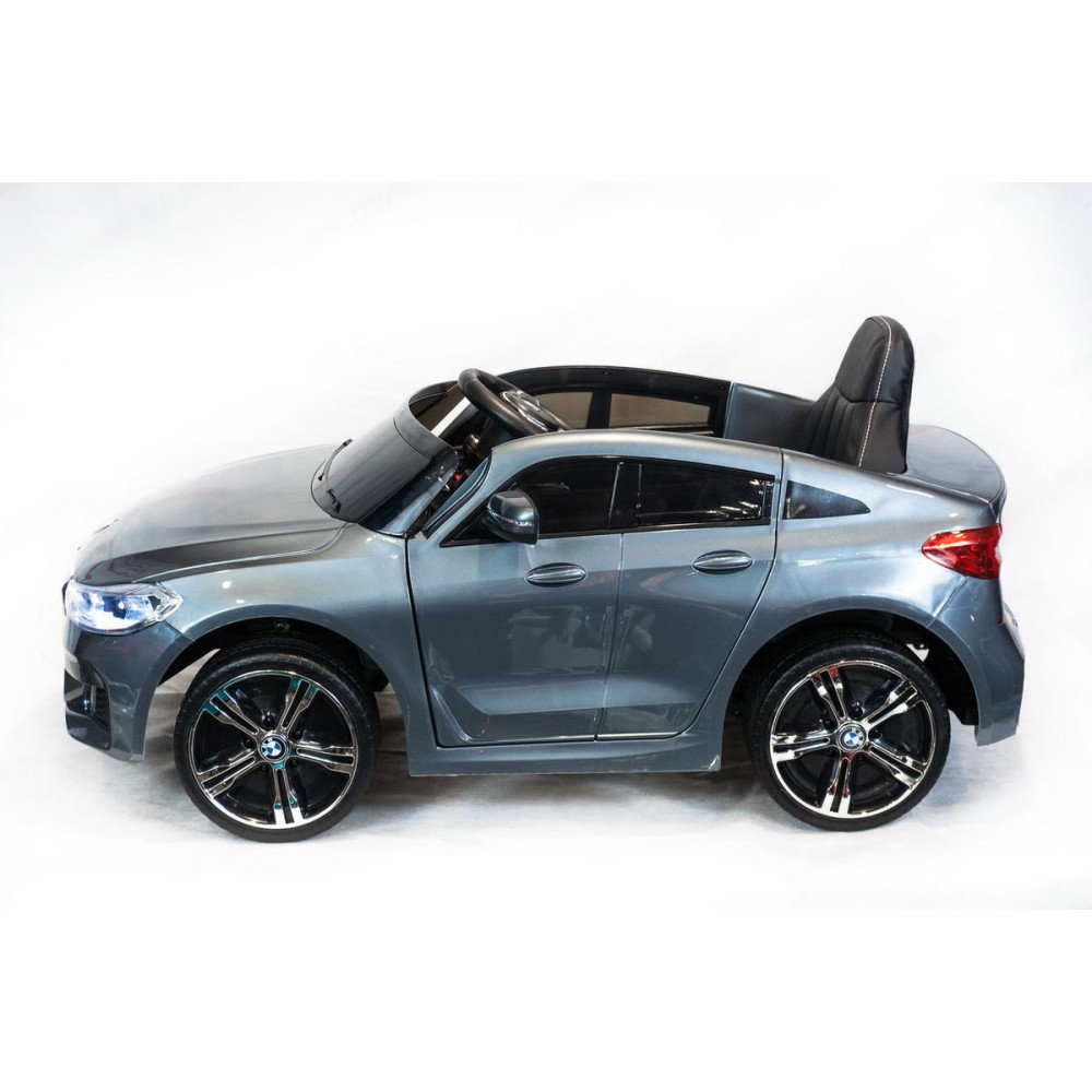 Детская машина BMW 6 GT Серебро краска с пультом, 2WD