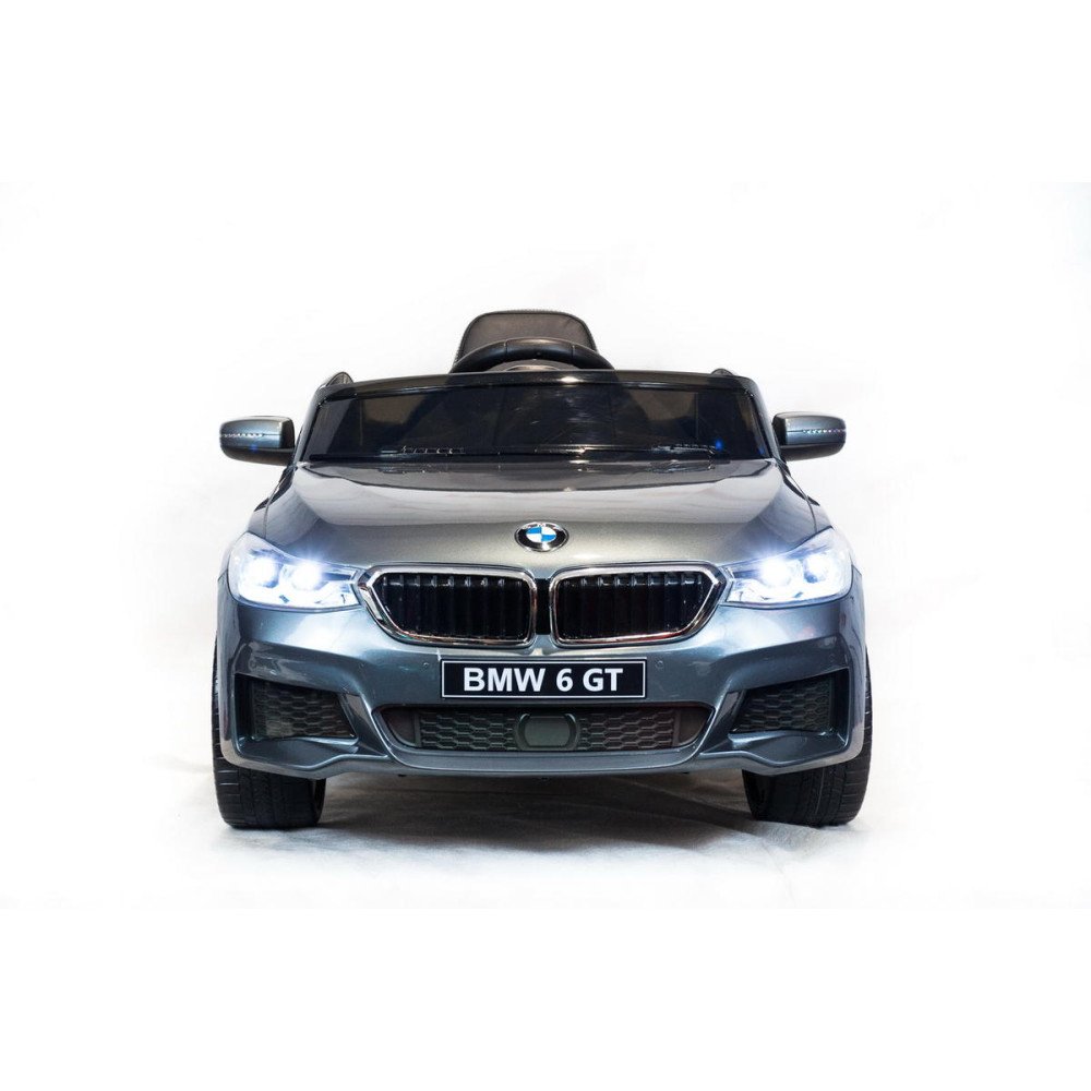 Детская машина BMW 6 GT Серебро краска с пультом, 2WD