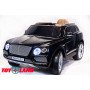 Детский электромобиль Bentley Bentayga Черный, резиновые колеса, с пультом