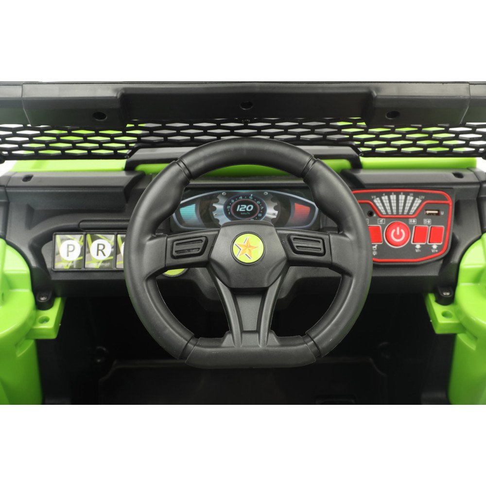 Детская машина багги YKE2844 Зеленая