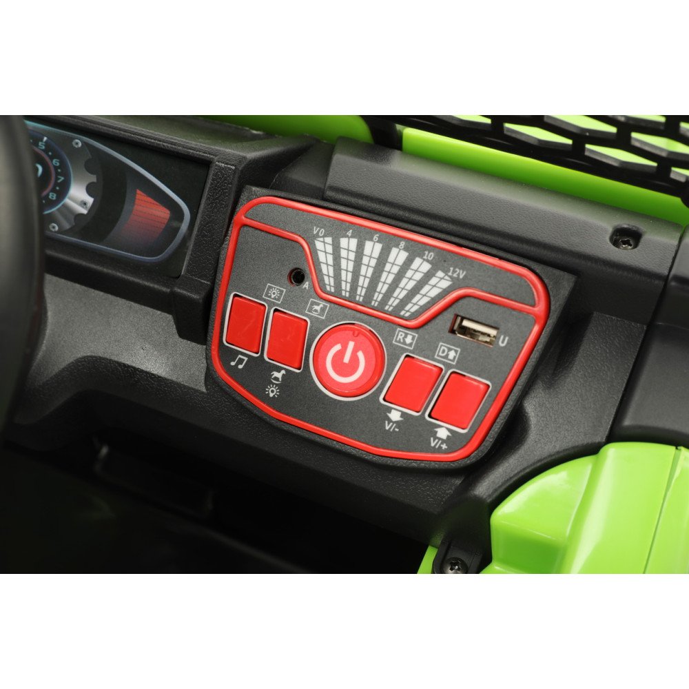 Детская машина багги YKE2844 Зеленая