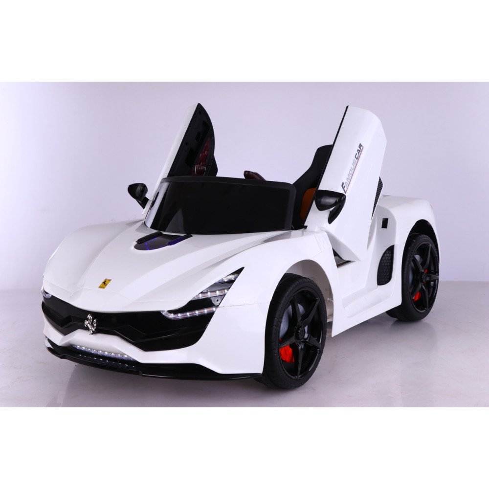 Электромобиль Ferrari FLSeat YHF9012 Белый