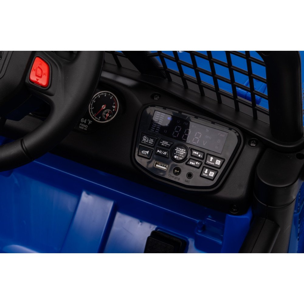 Электромобиль Jeep Rubicon ХМХ 637 Синий