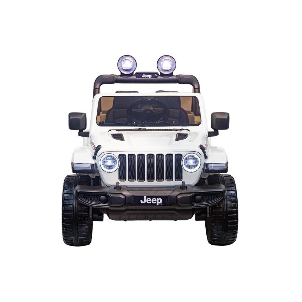 Детский электромобиль джип Jeep Rubicon DK-JWR555 Белый