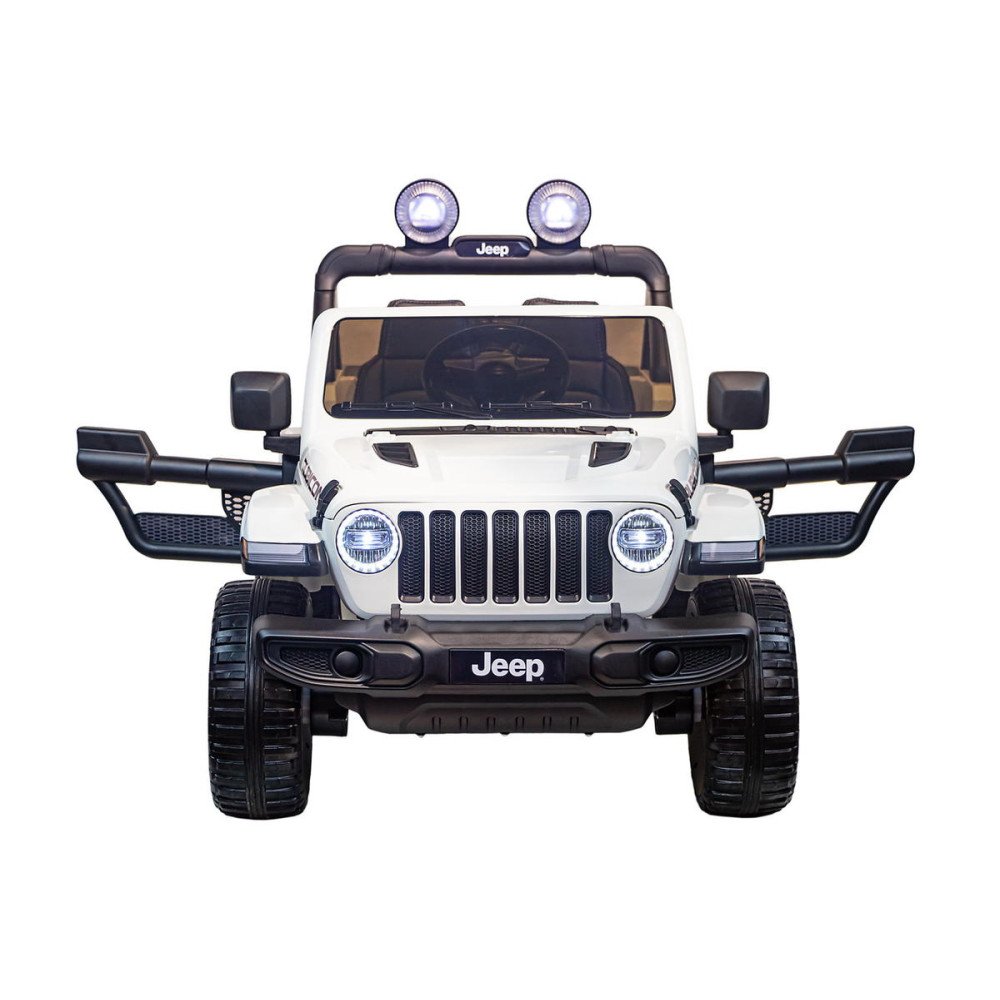 Детский электромобиль джип Jeep Rubicon DK-JWR555 Белый