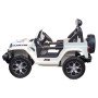 Детский электромобиль джип Jeep Rubicon DK-JWR555 Белый