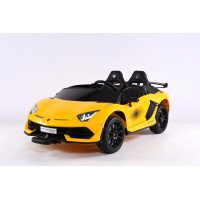 Детская машина Lamborghini Aventador 019 Желтая