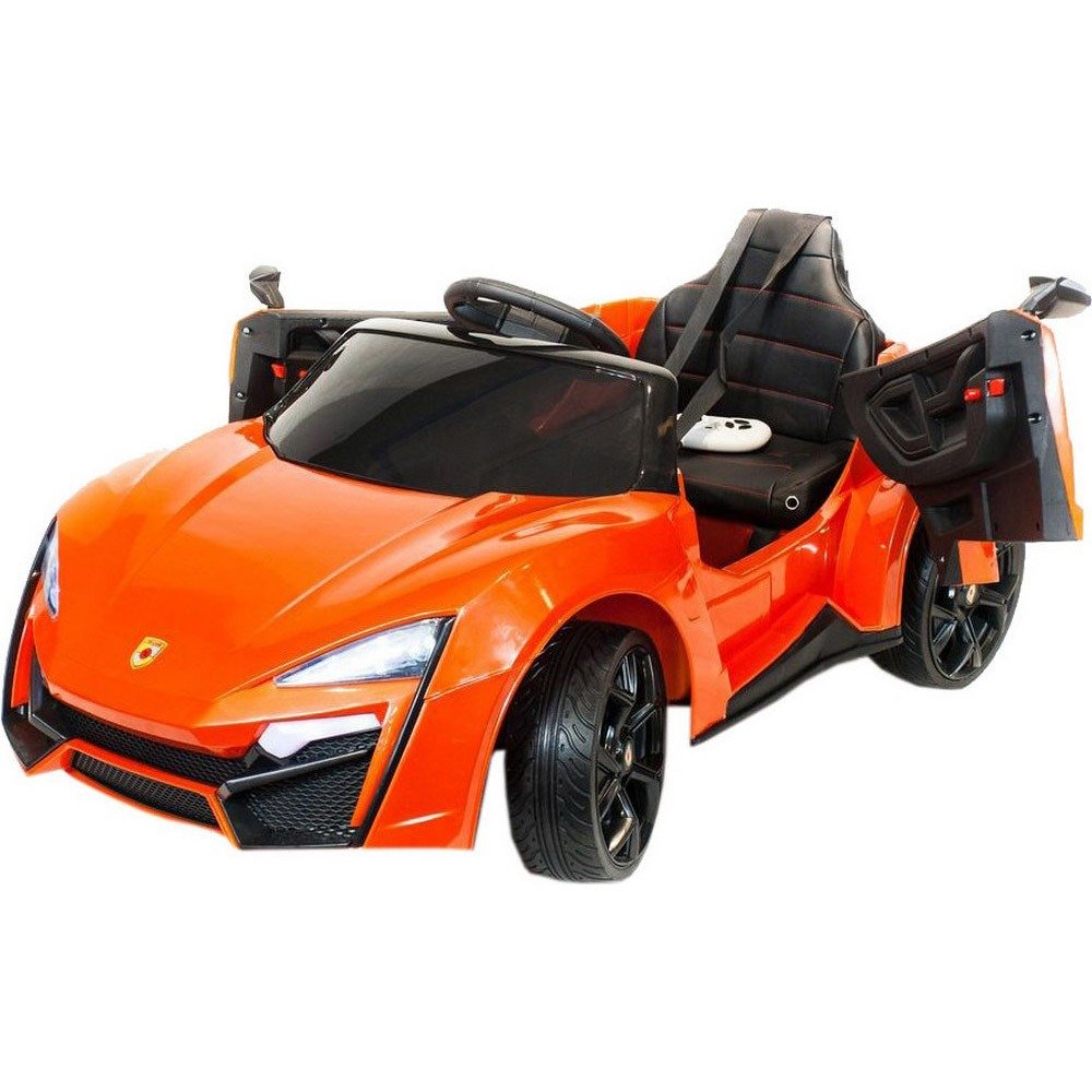 Детский электромобиль Lykan Hypersport 4х4 QLS 5188 Оранжевый краска
