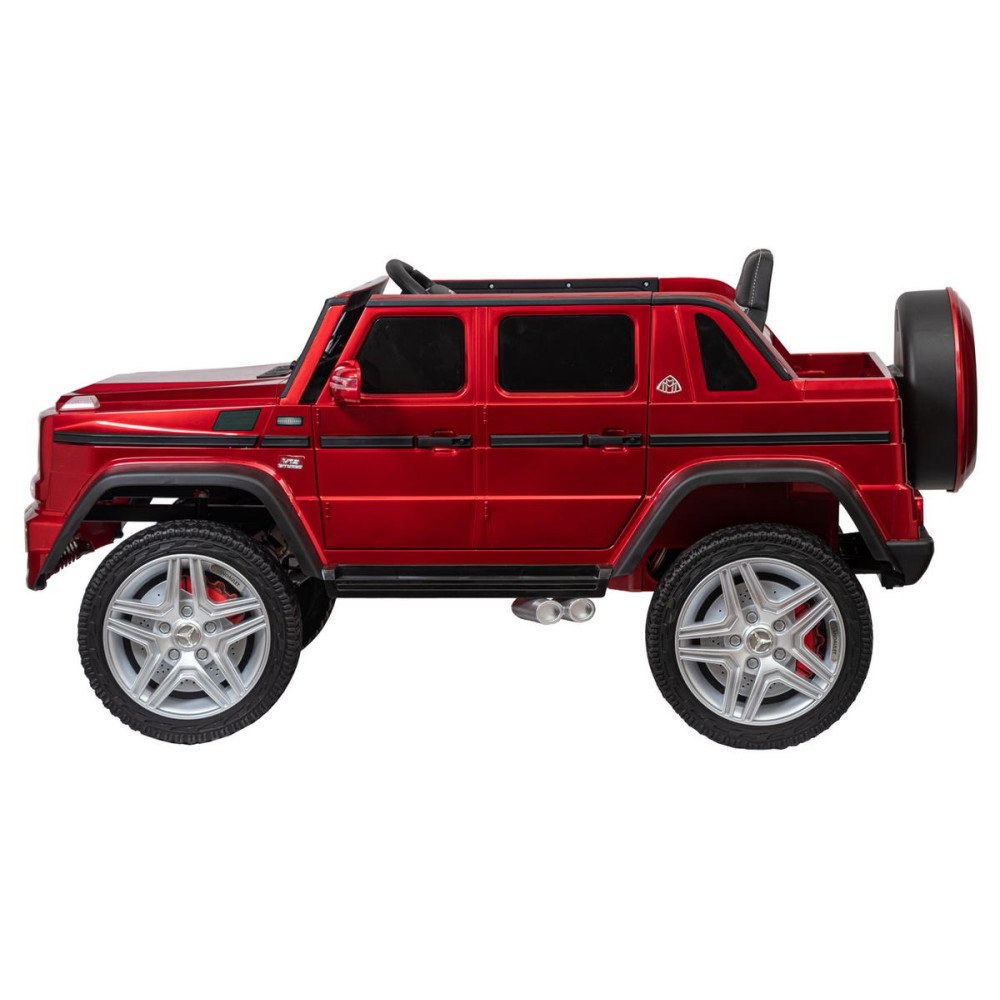 Электромобиль Mercedes Benz Maybach Small G 650S Красный краска