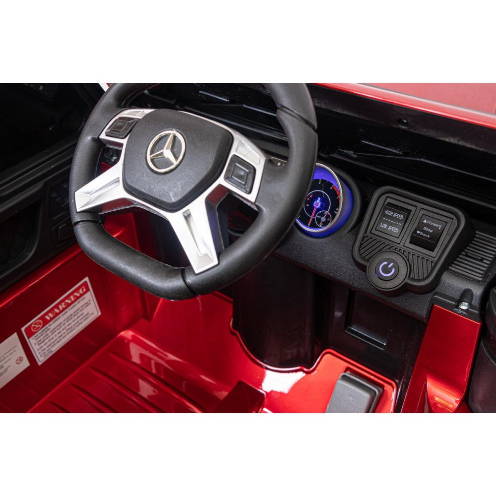 Электромобиль Mercedes Benz Maybach Small G 650S Красный краска