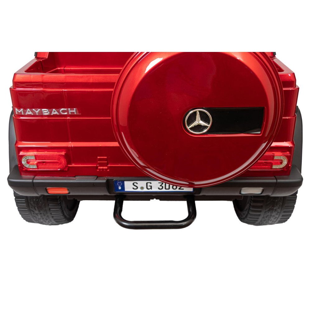 Электромобиль Mercedes Benz Maybach Small G 650S Красный краска