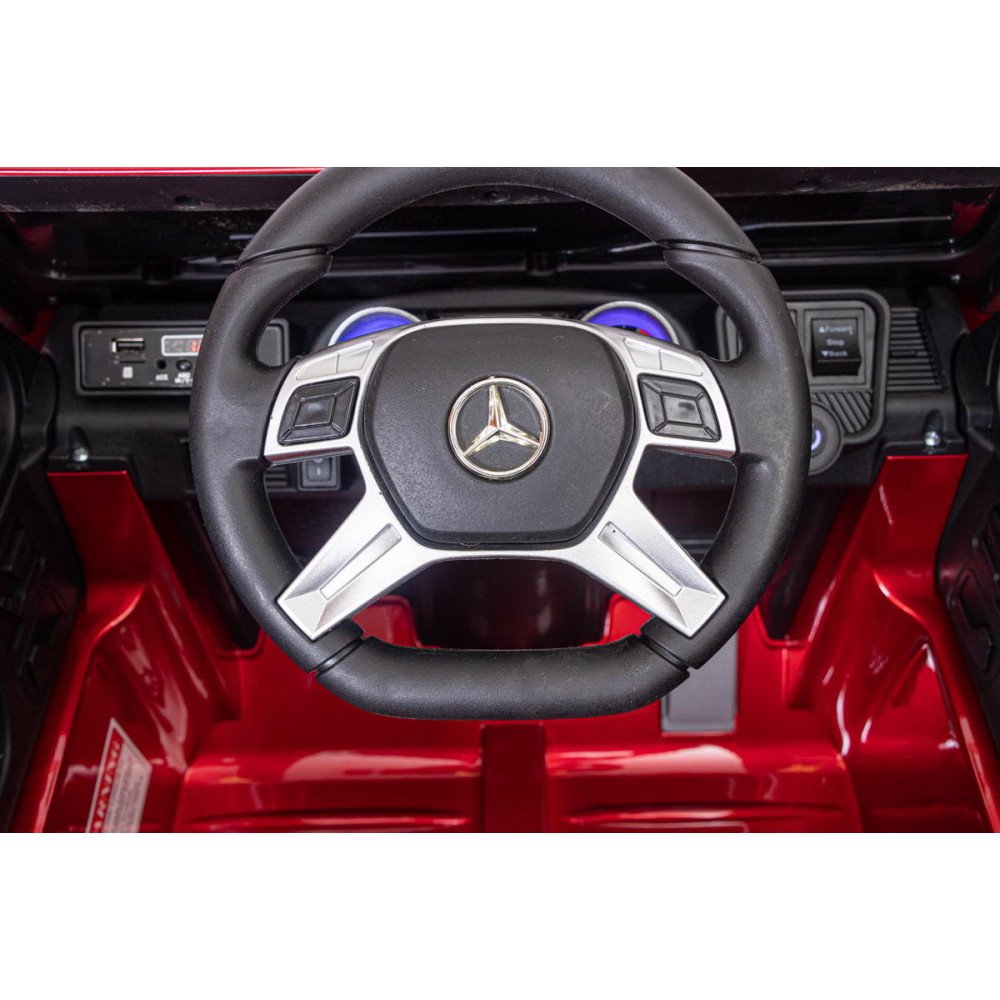 Электромобиль Mercedes Benz Maybach Small G 650S Красный краска