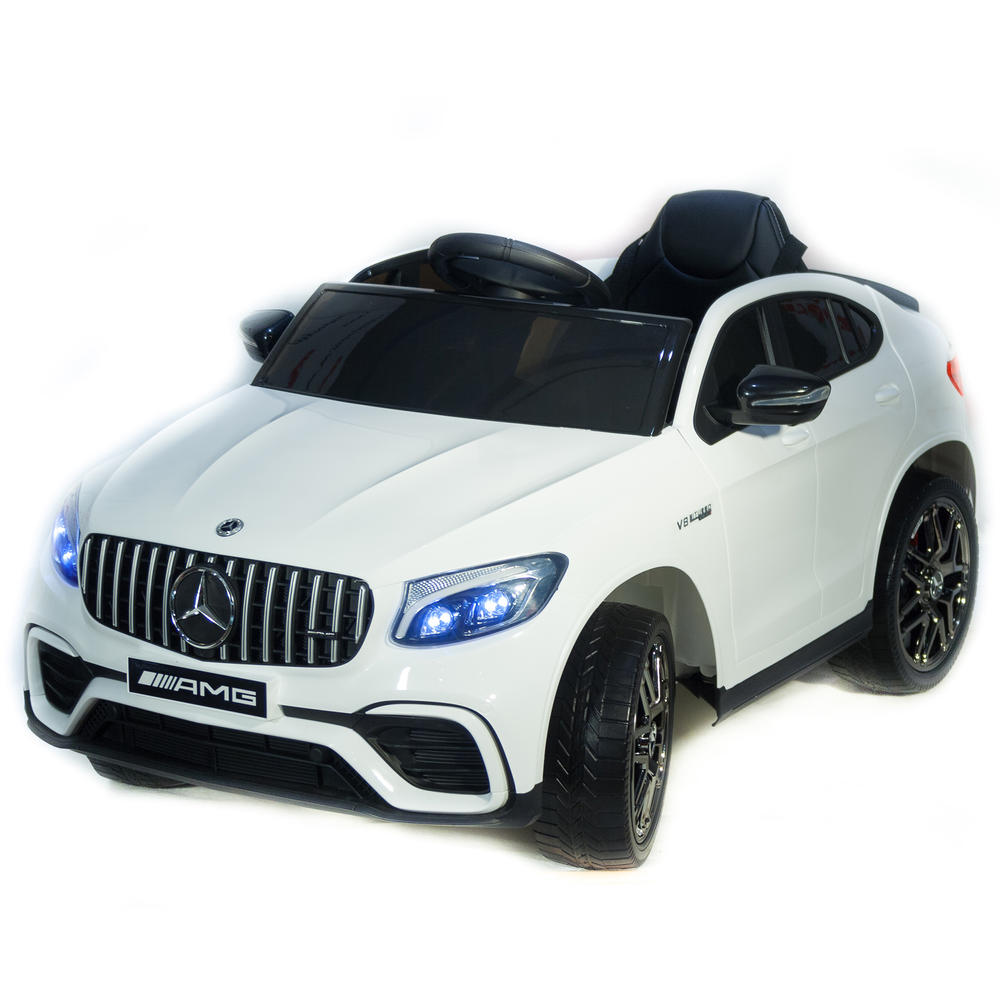 Детский электромобиль Mercedes Benz GLC 63S Coupe Белый