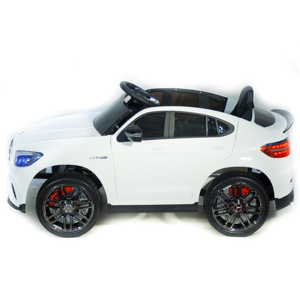 Детский электромобиль Mercedes Benz GLC 63S Coupe Белый