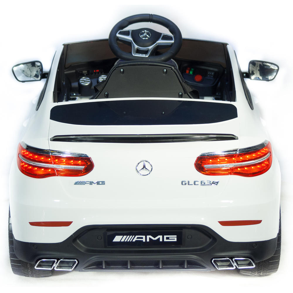 Детский электромобиль Mercedes Benz GLC 63S Coupe Белый
