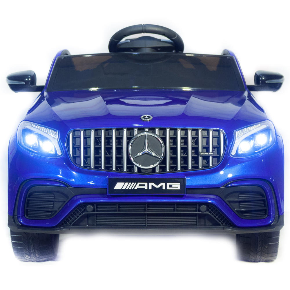 Детский электромобиль Mercedes Benz GLC 63S Coupe Синий краска