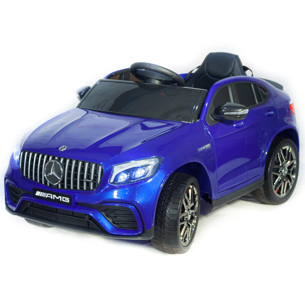 Детский электромобиль Mercedes Benz GLC 63S Coupe Синий краска
