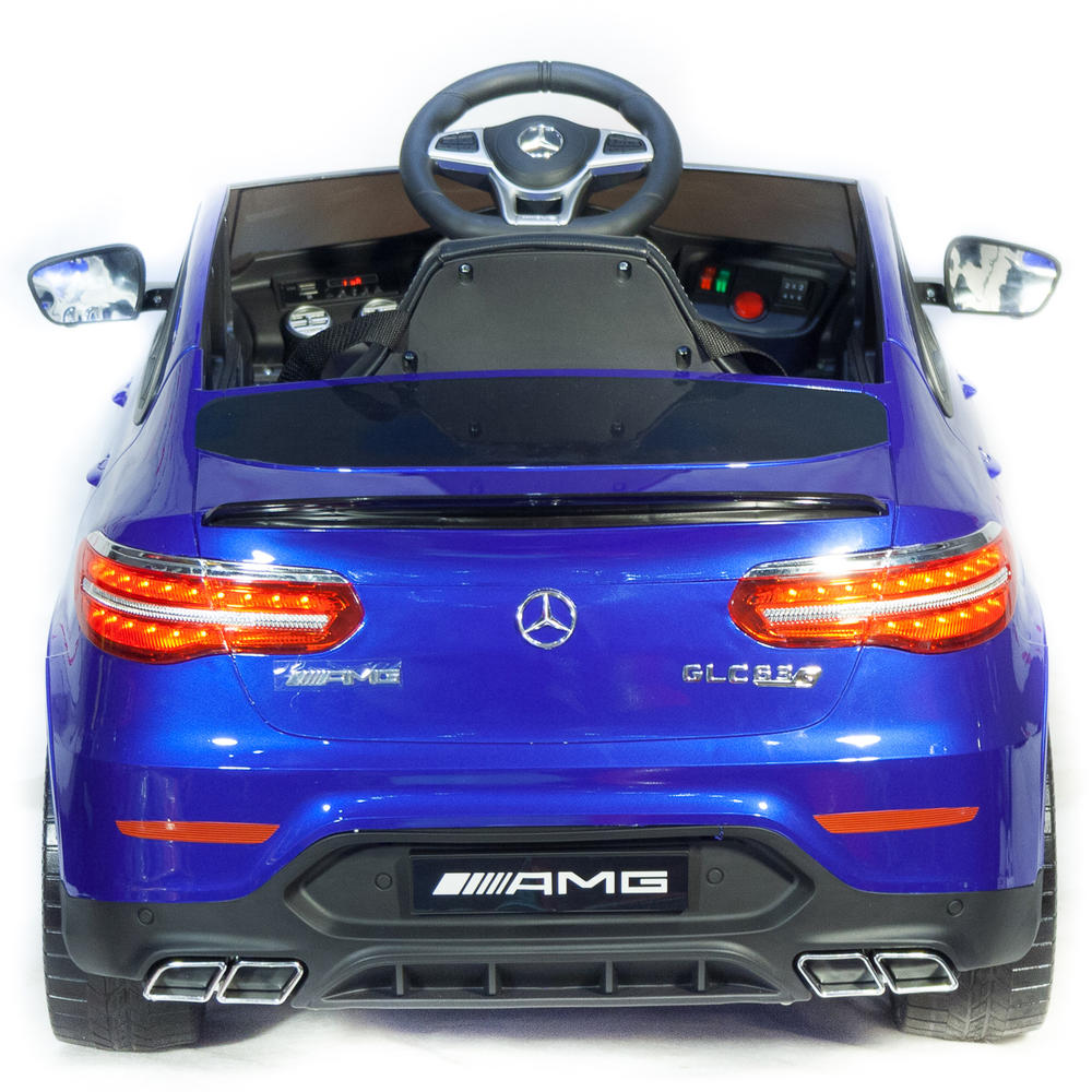 Детский электромобиль Mercedes Benz GLC 63S Coupe Синий краска