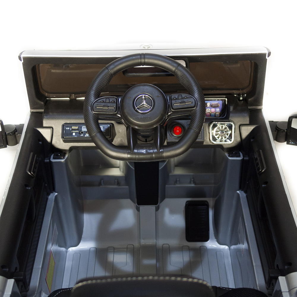Детский электромобиль Mercedes Benz G63 Small BBH-0002 Серебряный краска