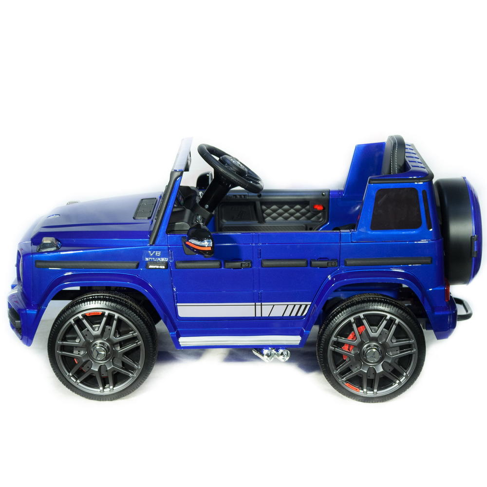 Детский электромобиль джип Mercedes Benz G63 Small BBH-0002 Синий краска