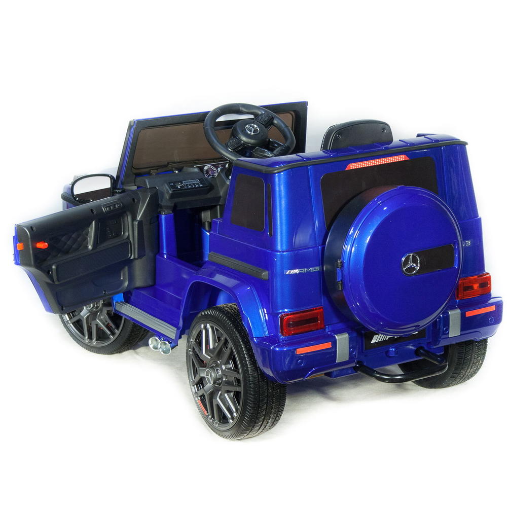 Детский электромобиль джип Mercedes Benz G63 Small BBH-0002 Синий краска
