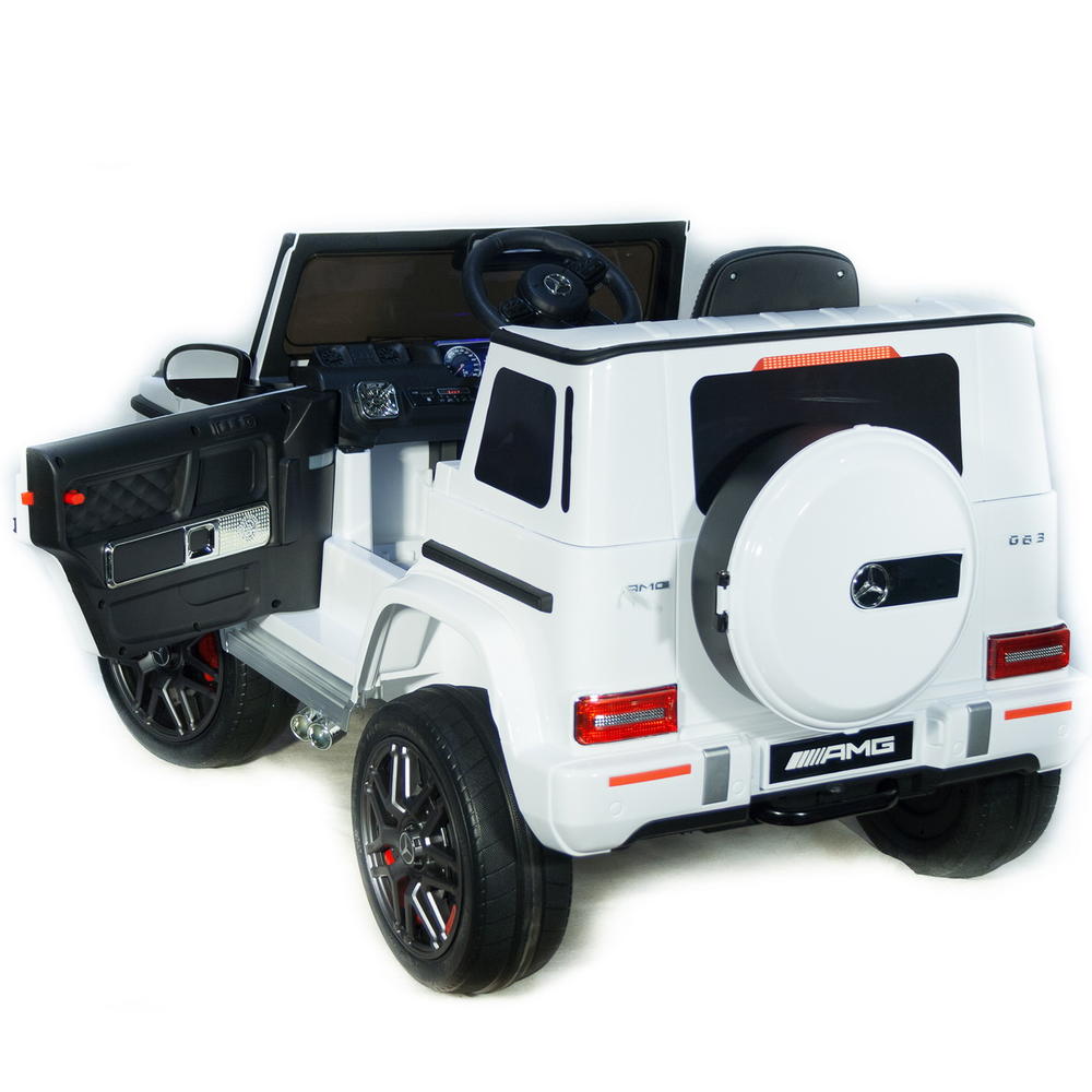 Детская машина Mercedes Benz G 63 Big BBH-0003 (Белая) с пультом