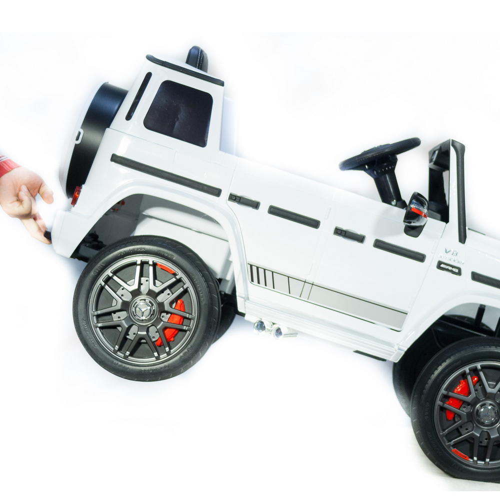 Детская машина Mercedes Benz G 63 Big BBH-0003 (Белая) с пультом