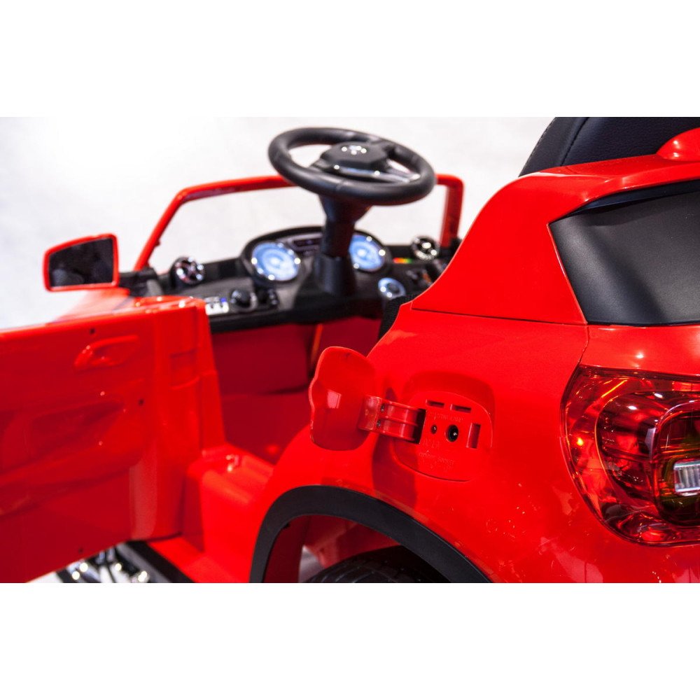 Детский электромобиль джип Mercedes Benz GLA R 653 Красный