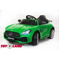 Детский электромобиль Mercedes Benz GTR mini Зеленый