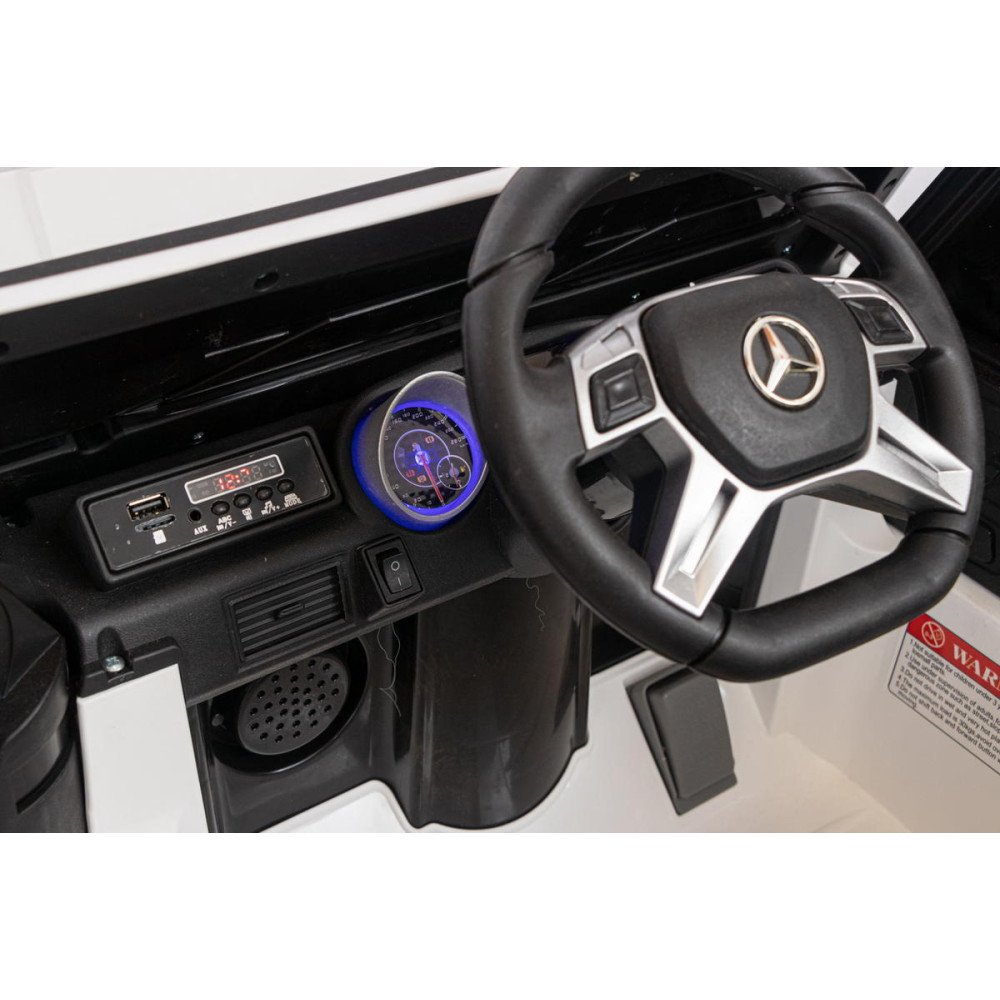 Электромобиль Mercedes Benz Maybach G 650 Белый, двухместный