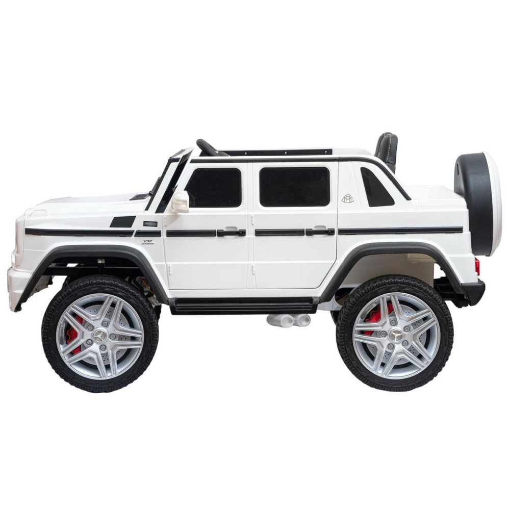 Электромобиль Mercedes Benz Maybach G 650 Белый, двухместный